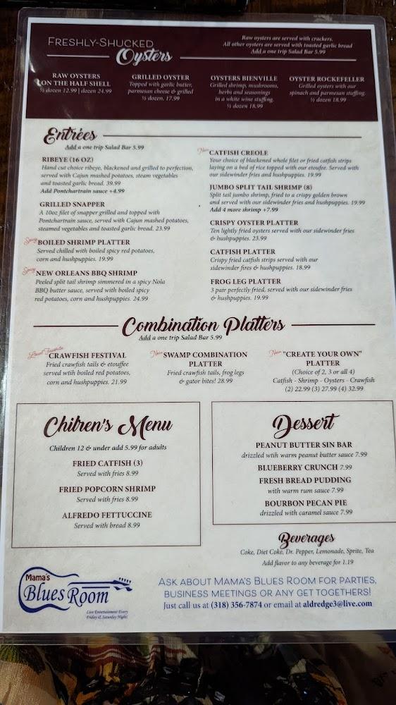 Mama's Oyster House Menu image 3