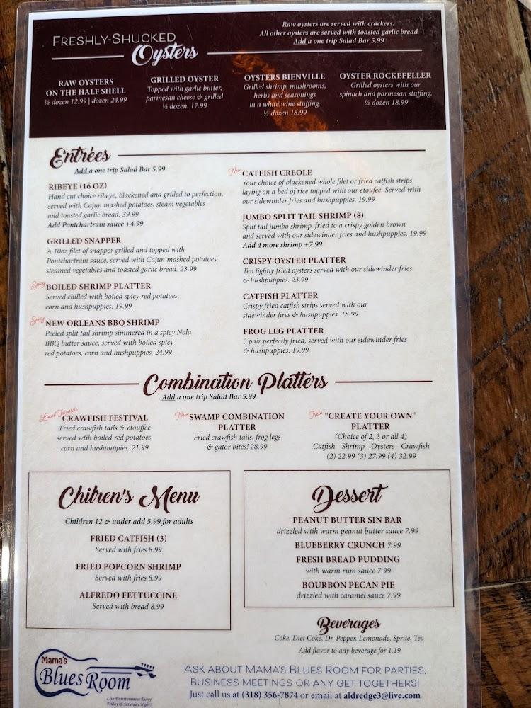 Mama's Oyster House Menu image 4
